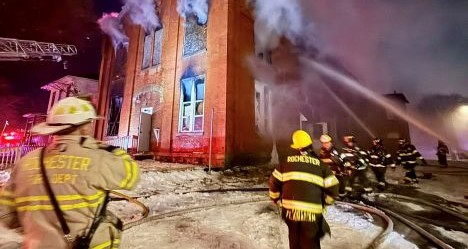 photo by Rochester Fire Department
